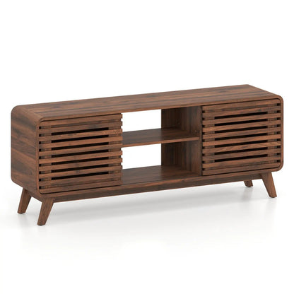 Century Modern Entertainment Center Grille Doors