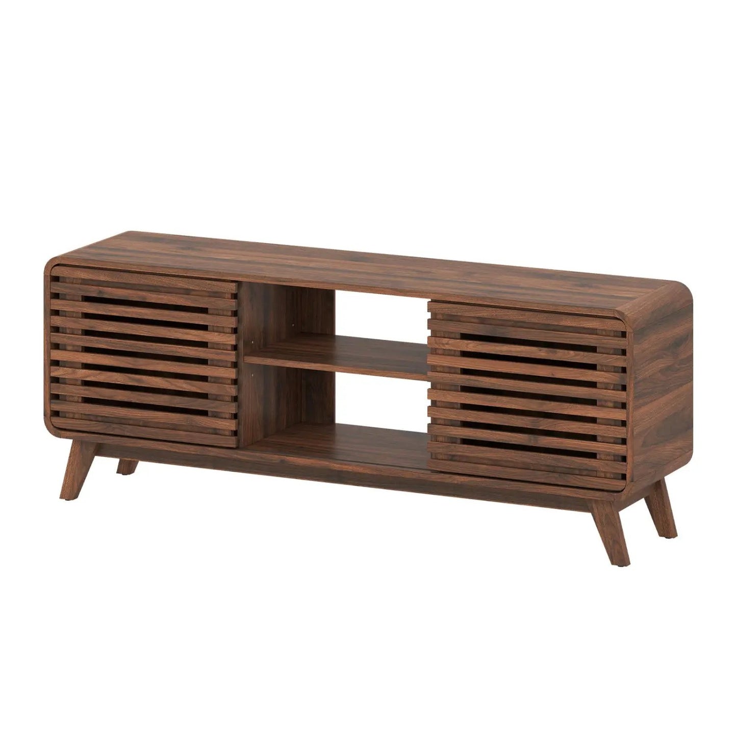 Century Modern Entertainment Center Grille Doors