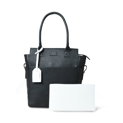 Midnight Elegance Noir Shopper Tote - Tampa Home & Garden Store