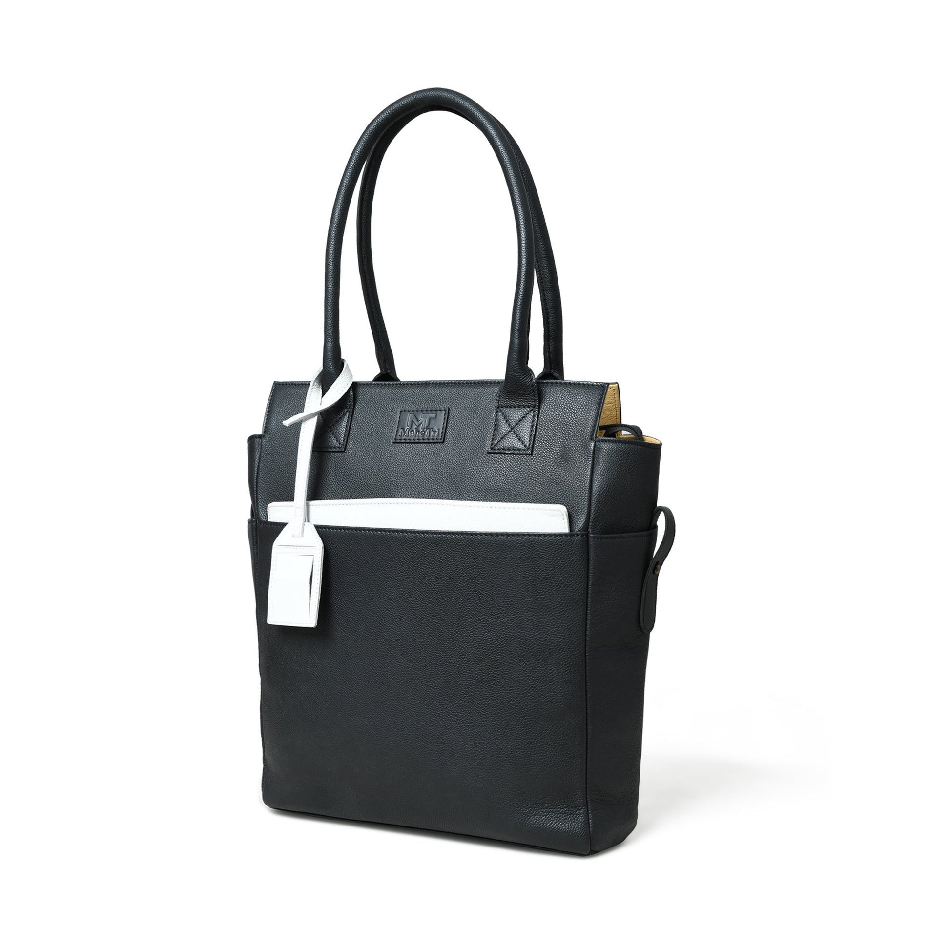Midnight Elegance Noir Shopper Tote - Tampa Home & Garden Store