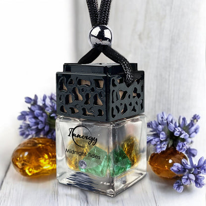 Midnight Tides Crystal-Enhanced Oil Diffuser, Car Air Freshener, 8ml - Tampa Home & Garden Store
