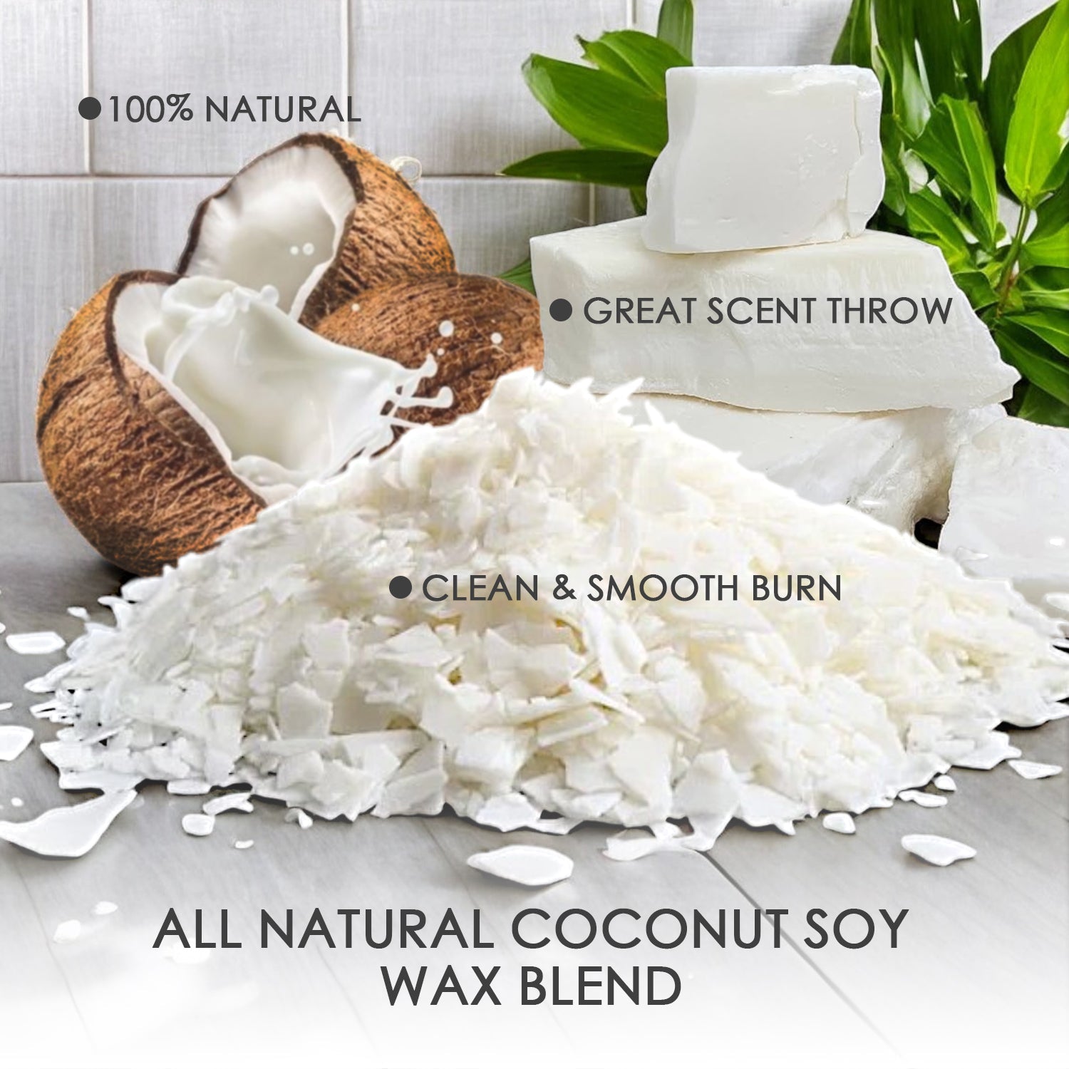 Midnight Tides Crystal-Enhanced Premium Coconut-Soy Wax Melts - Tampa Home & Garden Store