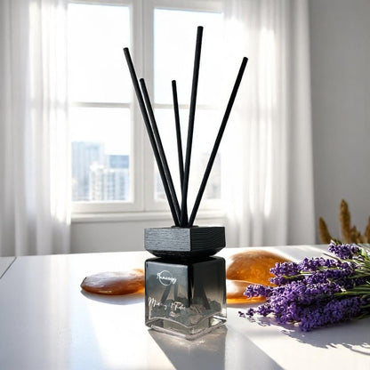 Midnight Tides Crystal-Enhanced Reed Oil Diffuser, 100ml - Tampa Home & Garden Store