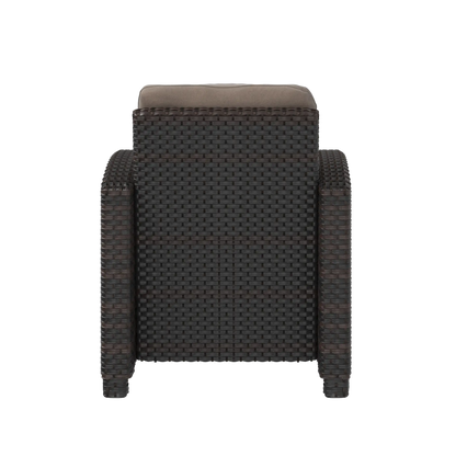 Miles Mocha Finish Outdoor Wicker Club Chair - Tampa Home & Garden Store