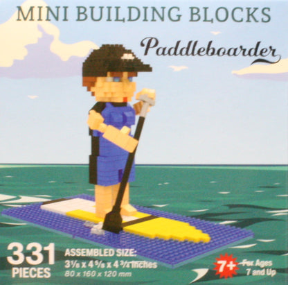 Mini Building Blocks - Paddleboarder - Tampa Home & Garden Store