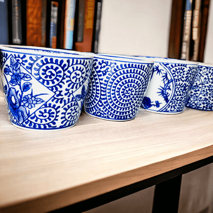Mini Chinoiserie Cachepots - Tampa Home & Garden Store