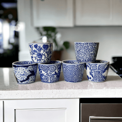 Mini Chinoiserie Cachepots - Tampa Home & Garden Store