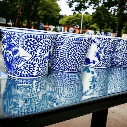 Mini Chinoiserie Cachepots - Tampa Home & Garden Store