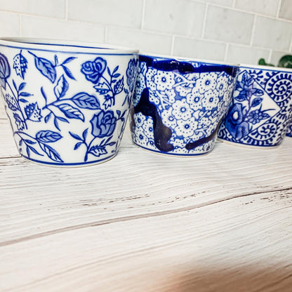Mini Chinoiserie Cachepots - Tampa Home & Garden Store