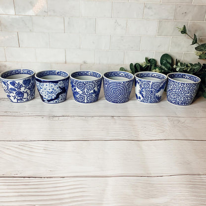 Mini Chinoiserie Cachepots - Tampa Home & Garden Store