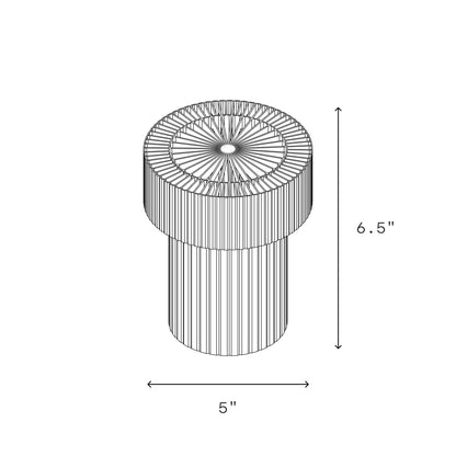 Mini Drum Lamp - Tampa Home & Garden Store