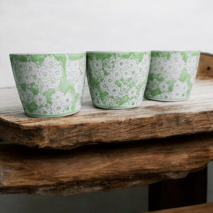 Mini Green Cachepots - Tampa Home & Garden Store