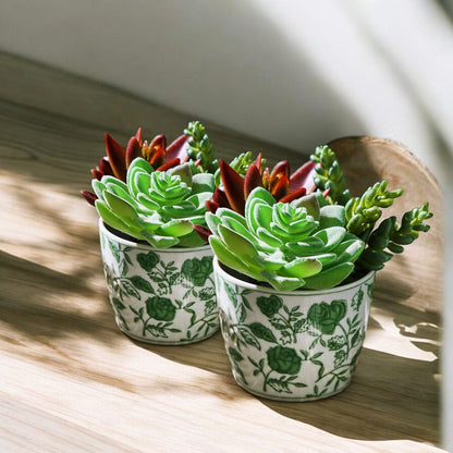 Mini Green Cachepots - Tampa Home & Garden Store