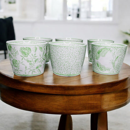 Mini Green Cachepots - Tampa Home & Garden Store