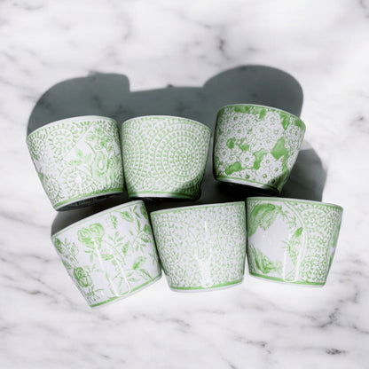 Mini Green Cachepots - Tampa Home & Garden Store