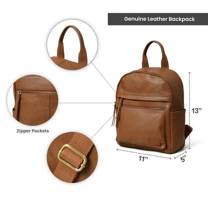 Mini Journey Leather Backpack - Tampa Home & Garden Store