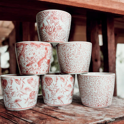 Mini Pink Cachepots - Tampa Home & Garden Store