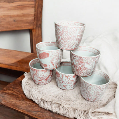 Mini Pink Cachepots - Tampa Home & Garden Store