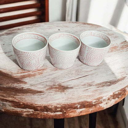 Mini Pink Cachepots - Tampa Home & Garden Store