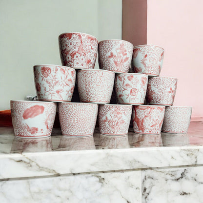 Mini Pink Cachepots - Tampa Home & Garden Store