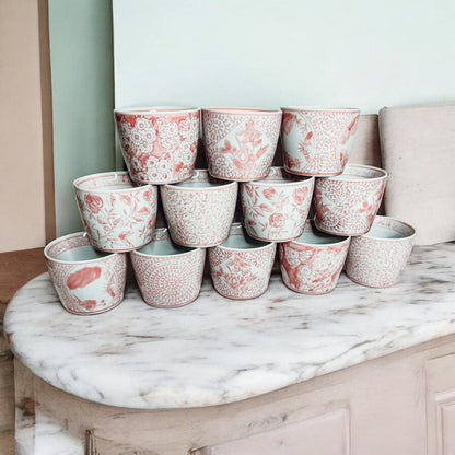 Mini Pink Cachepots - Tampa Home & Garden Store