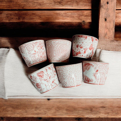 Mini Pink Cachepots - Tampa Home & Garden Store