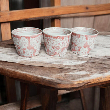 Mini Pink Cachepots - Tampa Home & Garden Store