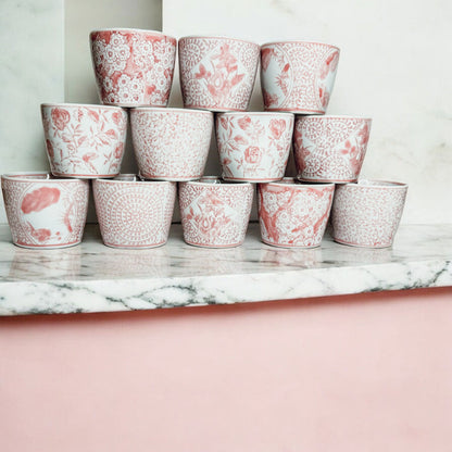 Mini Pink Cachepots - Tampa Home & Garden Store
