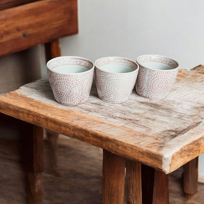 Mini Pink Cachepots - Tampa Home & Garden Store