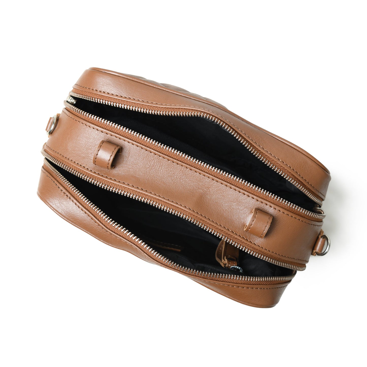 Mini Quilted Crossbody Bag, Rich Brown - Tampa Home & Garden Store