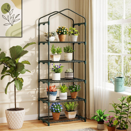 Minicultivo portátil con 5 estantes para plantas