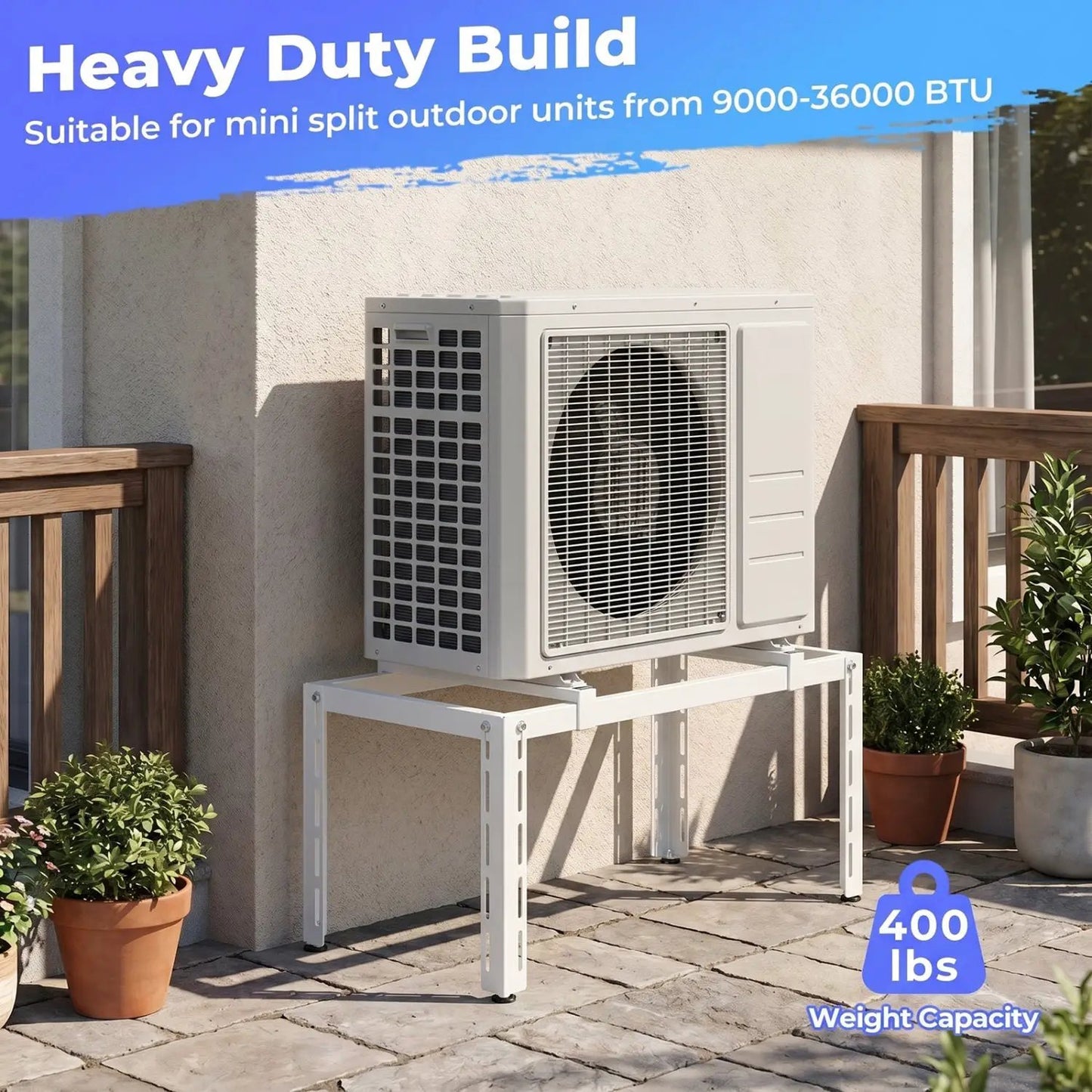 Mini Split Ground Stand for 9000 36000 BTU