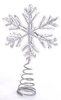 Miniature Snowflake Tree Toppers - Gold - Tampa Home & Garden Store