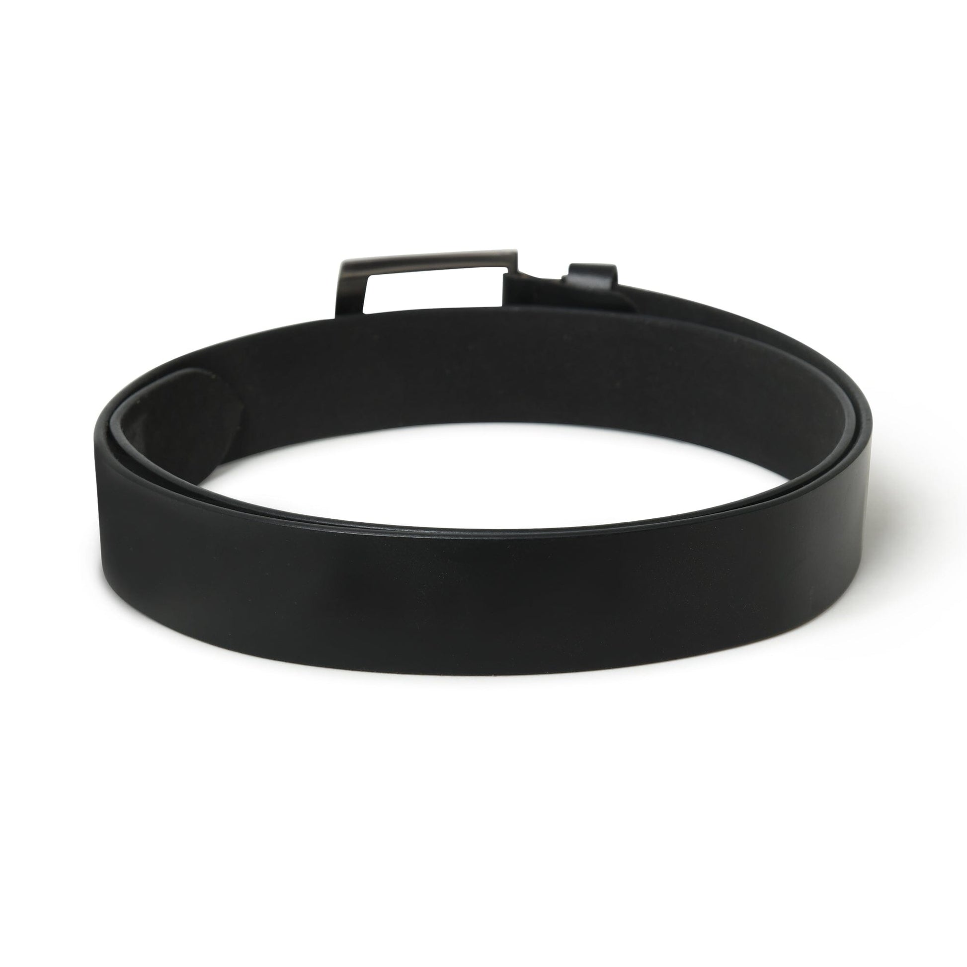 Minimalist Black Leather Belt - Tampa Home & Garden Store
