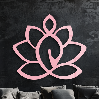 Minimalist Square Metal Wall Art – Modern Geometric Panel - KAFGP055 - Tampa Home & Garden Store