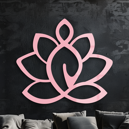Minimalist Square Metal Wall Art – Modern Geometric Panel - KAFGP055 - Tampa Home & Garden Store