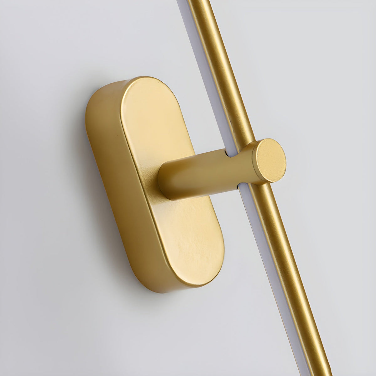 Rechargeable Linear LED Wall Lamp with Remote Control Moktan Sabai gold finish wall light on Tampa Home & Garden Store