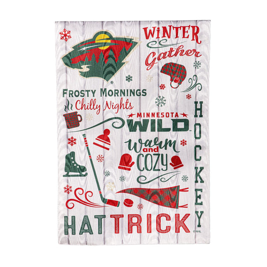Minnesota Wild, Moire Flag, GDN, Automne Saisonnier