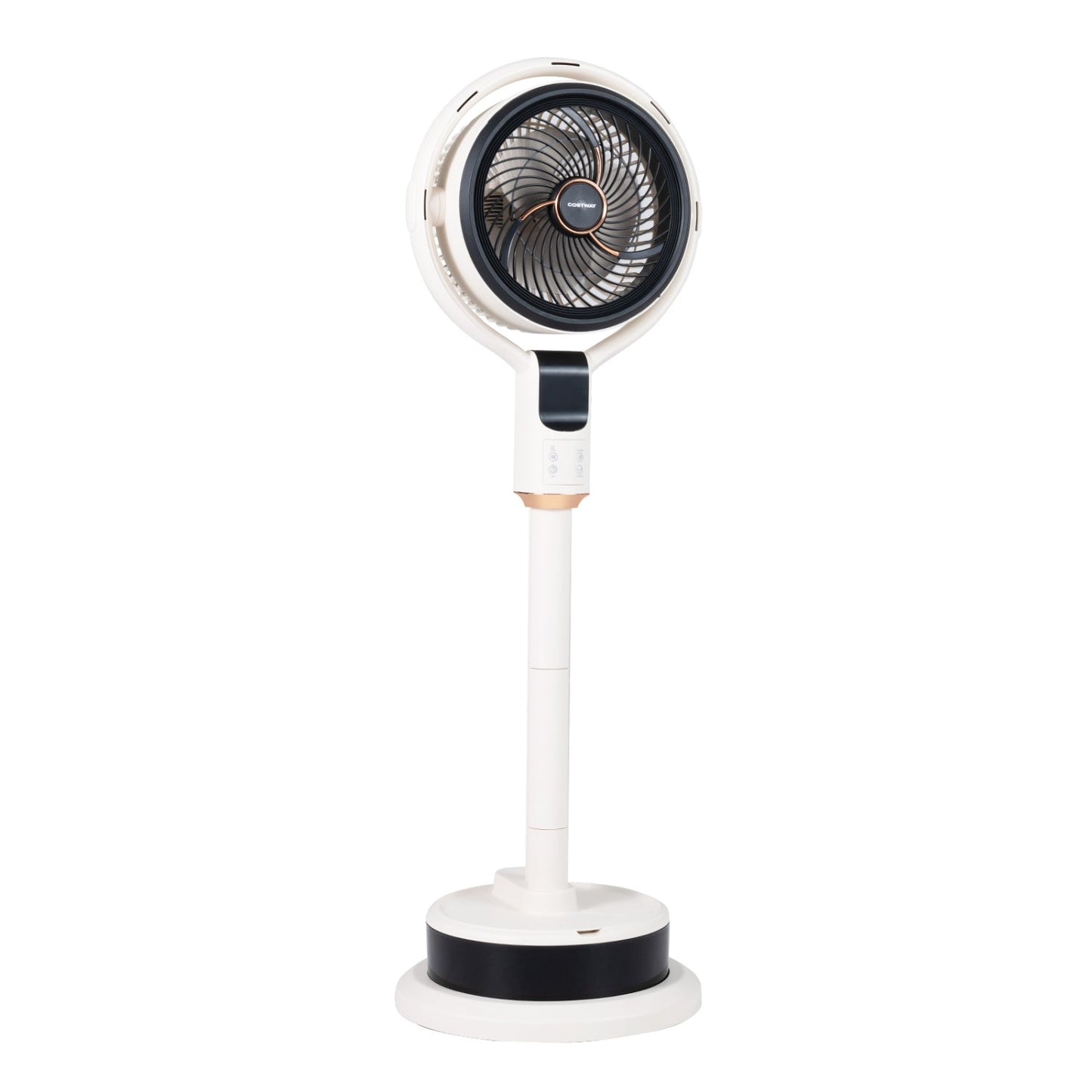 Misting Pedestal Fan 90 Degree Auto Oscillation