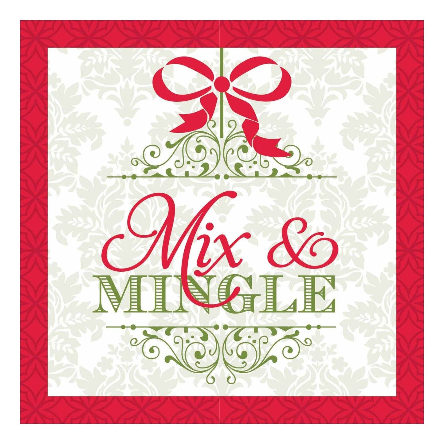 Mix And Mingle Cocktail Napkin - Tampa Home & Garden Store