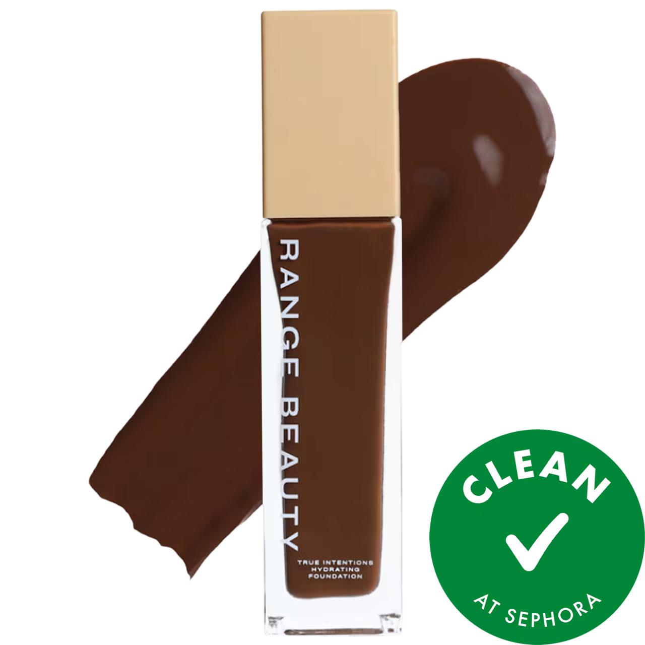Foundation True Intentions Hydrating by Beauty Care Bag in deep brown with tan cap on Tampa Home & Garden Store