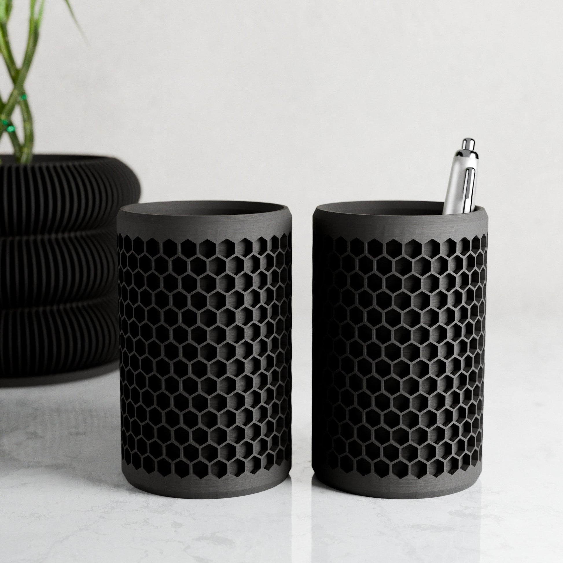 Modern Honeycomb Pencil Holder - Tampa Home & Garden Store