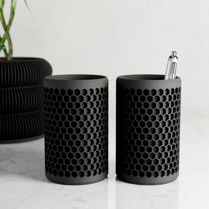 Modern Honeycomb Pencil Holder - Tampa Home & Garden Store