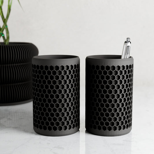 Modern Honeycomb Pencil Holder - Tampa Home & Garden Store