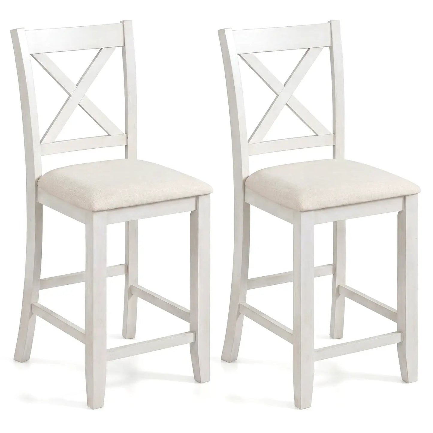Counter Height Bar Stools with Cushion for Dining