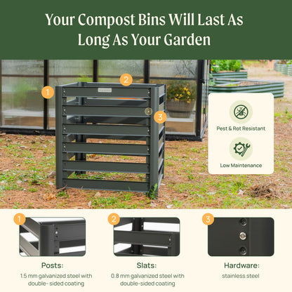 Modular Compost Bin - Tampa Home & Garden Store