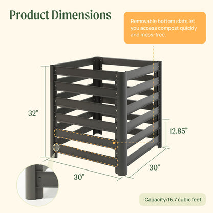 Modular Compost Bin - Tampa Home & Garden Store