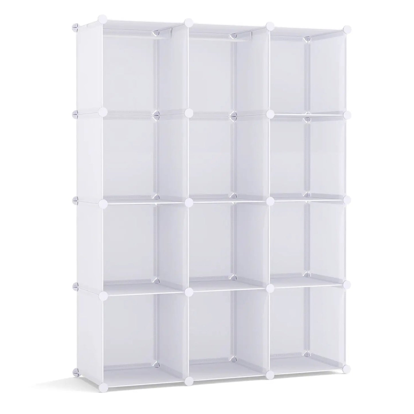 Modular Kids Wardrobe With 10 Cubes and Rod