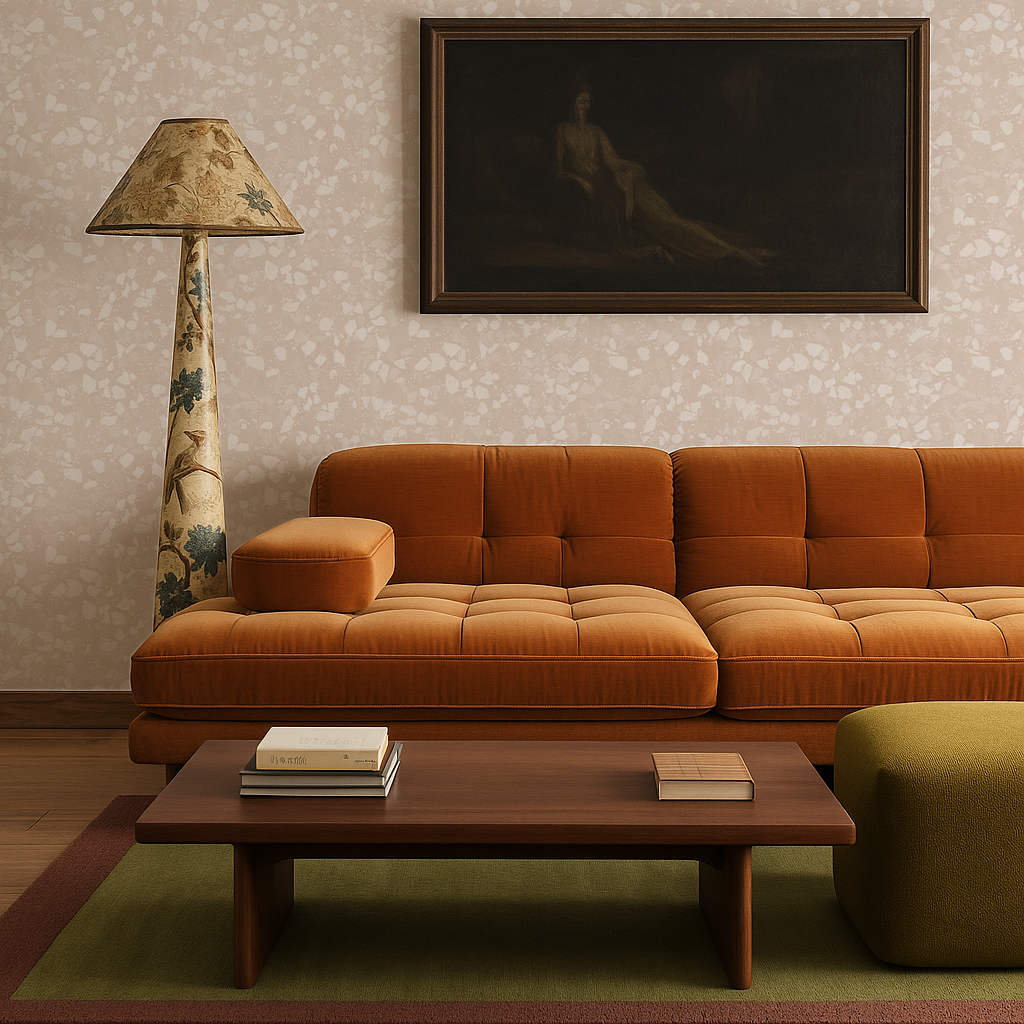 Mojave Terrazzo Wallpaper, neutral and white - Tampa Home & Garden Store