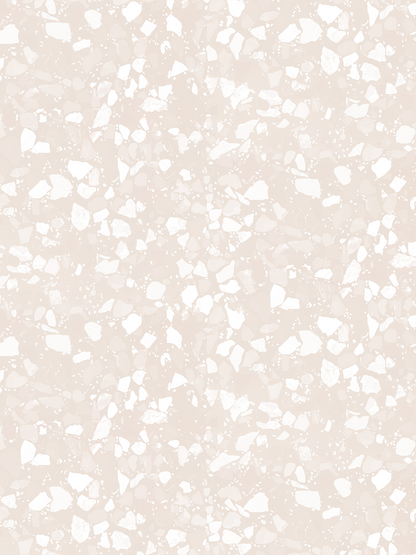 Mojave Terrazzo Wallpaper, neutral and white - Tampa Home & Garden Store